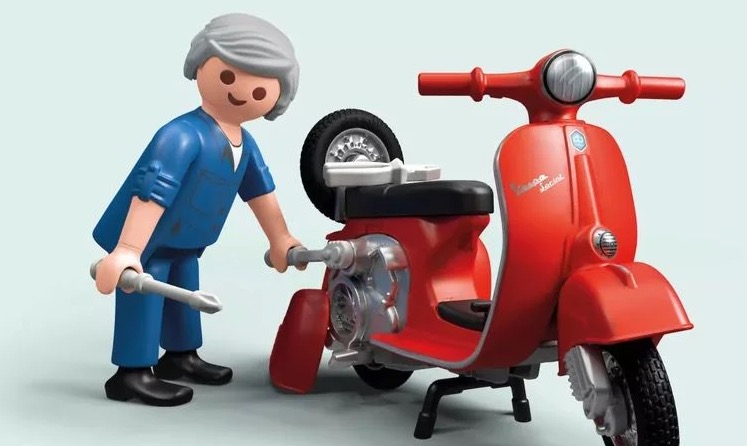 Reparaturanleitung für Vespa 50 und PK